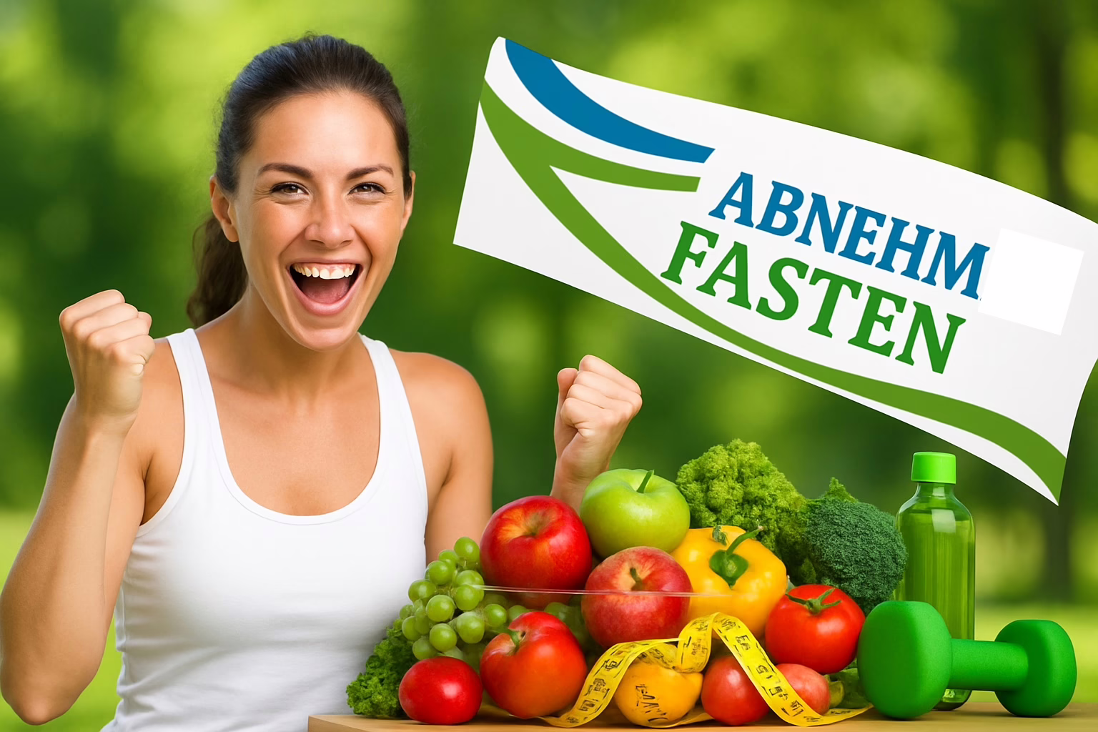 Darstellung des Plans der Abnehm-Fasten-Methode