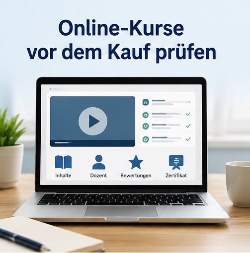 Online-Kurse vor dem Kauf prüfen